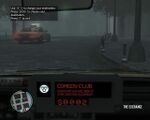 GTA IV에서 택시 목적지를 선택하는 모습.
