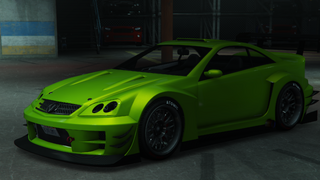 Grand Theft Auto 온라인의 차량 화물 미션에서 볼 수 있는 K3YL1M3 펠처. (후방 쿼터 뷰)