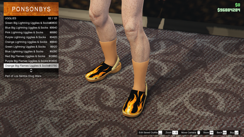 파일:LosSantosDrugWars-GTAOe-MaleShoes-Ugglies61-OrangeBigFlamesUgglies&Socks.png