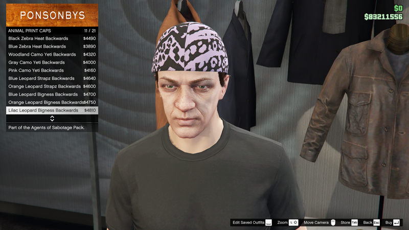 파일:AgentsofSabotage-GTAOe-MaleHats-AnimalPrintCaps10-LilacLeopardBignessBackwards.png