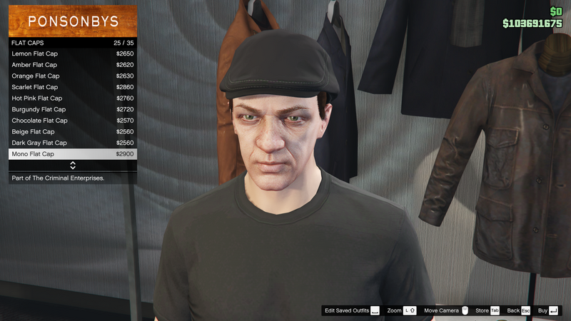 파일:TheCriminalEnterprises-GTAOe-MaleHats-FlatCaps24-MonoFlatCap.png