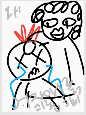 엄마에게 혼난 갓왕.jpg