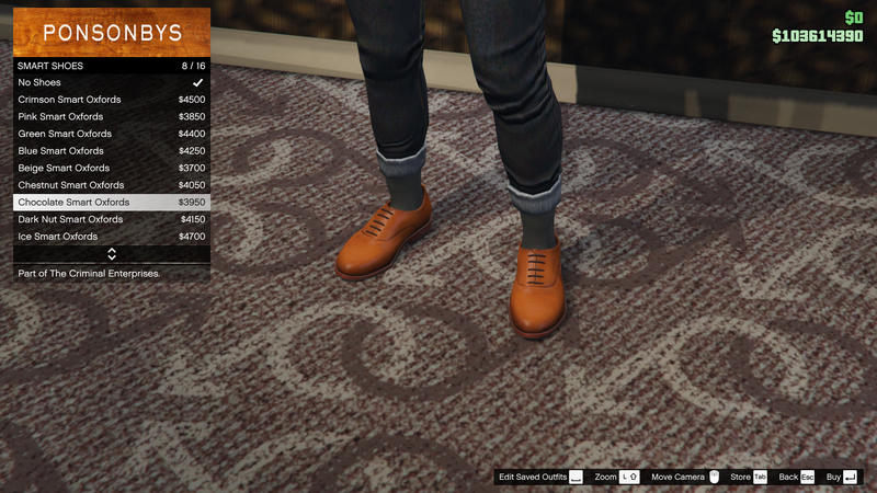 파일:TheCriminalEnterprises-GTAOe-FemaleShoes-SmartShoes7-ChocolateSmartOxfords.png