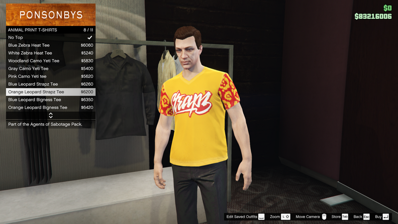 파일:AgentsofSabotage-GTAOe-MaleTops-AnimalPrintTShirts7-OrangeLeopardStrapzTee.png