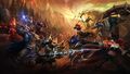 전투 중인 챔피언 3 (라이엇 아티스트 수케 'hugehugesword' 수 작)