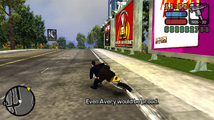 Grand Theft Auto: Vice City 시절 멘토인 에이버리 캐링턴과 함께했던 때를 회상합니다.