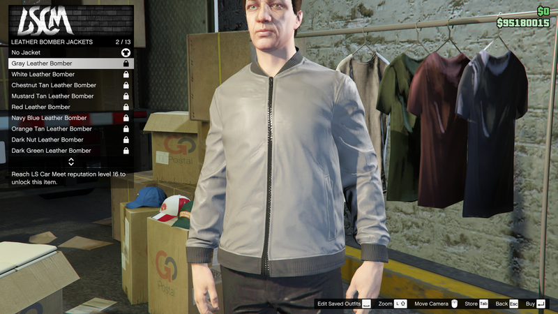파일:LosSantosTuners-GTAO-MaleTops-LeatherBomberJackets1-GrayLeatherBomber.png
