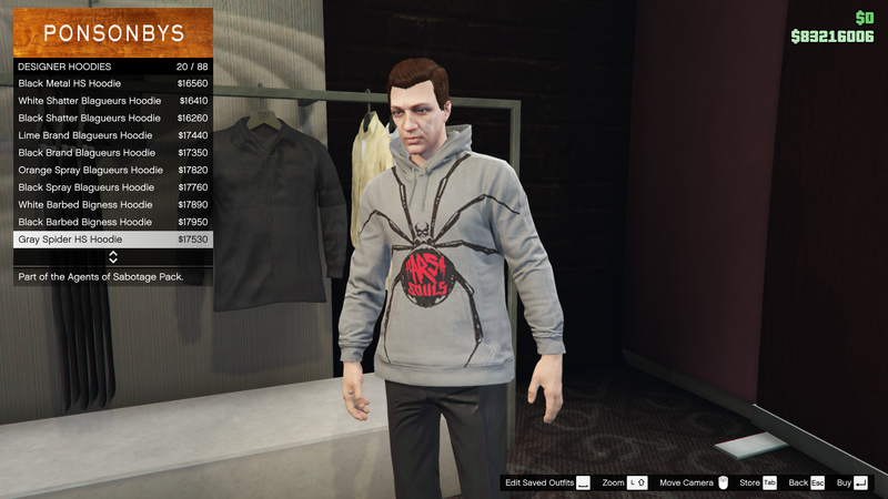 파일:AgentsofSabotage-GTAOe-MaleTops-DesignerHoodies19-GraySpiderHSHoodie.png