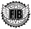 단색으로 표현된 FIB 인장.