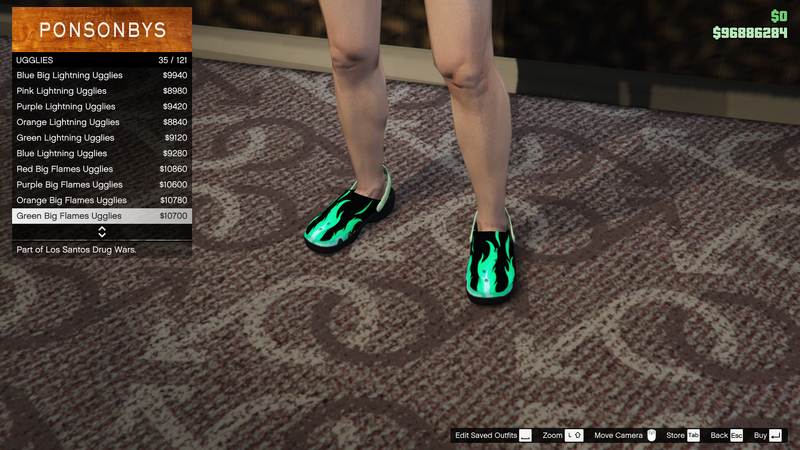 파일:LosSantosDrugWars-GTAOe-FemaleShoes-Ugglies34-GreenBigFlamesUgglies.png