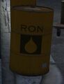 RON 오일 드럼.