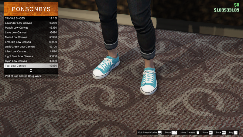 파일:LosSantosDrugWars-GTAOe-FemaleShoes-CanvasShoes40-TealLowCanvas.png