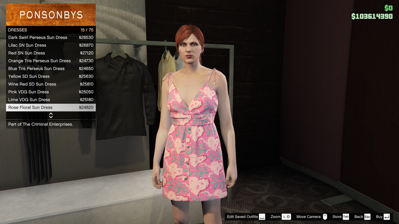 파일:TheCriminalEnterprises-GTAOe-FemaleTops-Dresses15-RoseFloralSunDress.png