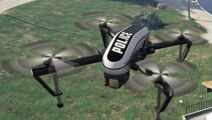 Heist Prep: Nano Drones 미션 중 등장하는 LSPD 드론.