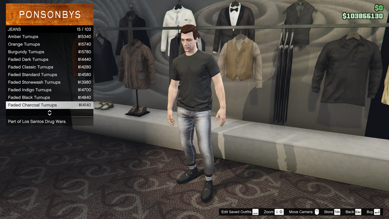 파일:LosSantosDrugWars-GTAOe-MalePants-Jeans15-FadedCharcoalTurnups.png