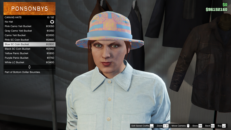 파일:BottomDollarBounties-GTAOe-FemaleHats-CanvasHats5-BlueSCCoinBucket.png