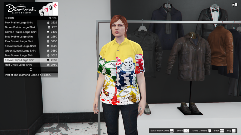 파일:CasinoStore-GTAOee-FemaleTops-Shirts9-YellowChipsLargeShirt.png
