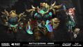 전투 공주 애니 모델 2 (아티스트 Virtuos Studio)