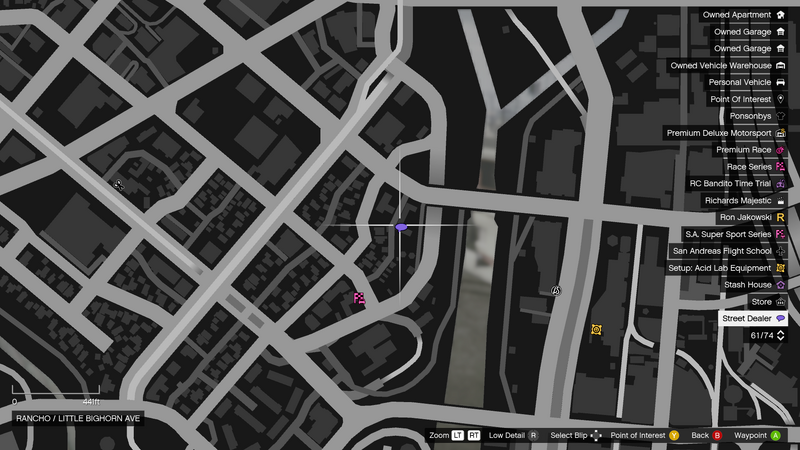 파일:StreetDealer-GTAOe-Location11-Rancho-Map.png