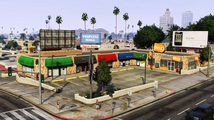 GTA V 오리지널 버전에서의 몰 모습.
