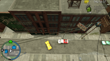 Grand Theft Auto: Chinatown Wars(GTA)에서의 건물 모습.