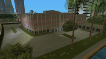 병원 뒷모습. (Grand Theft Auto: Vice City)