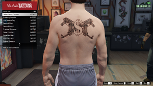 TheContract-GTAOe-MaleTattoos-TorsoBack1-DollarGunsCrossed.png