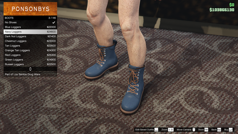 파일:LosSantosDrugWars-GTAOe-MaleShoes-Boots2-NavyLoggers.png