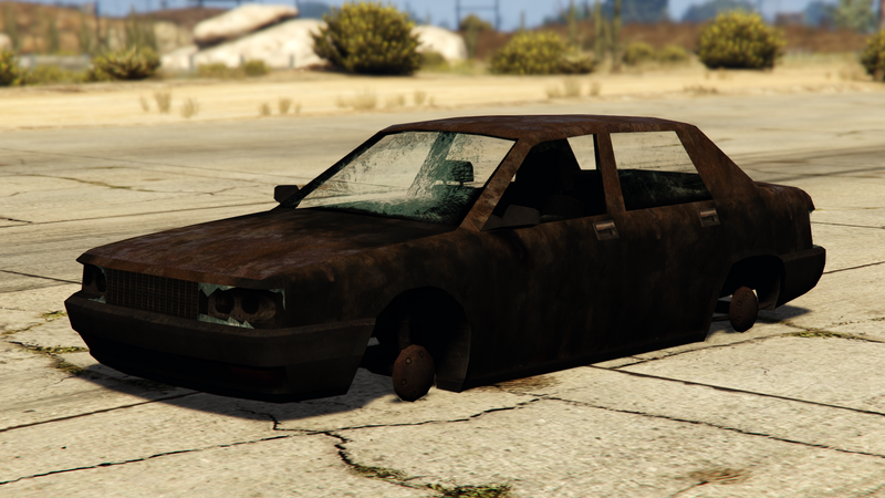 파일:Wrecks-GTAVe-WreckedWhiteCar-Front.png