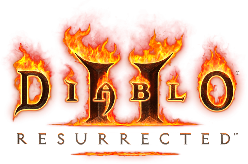 파일:Diablo II Resurrected 2021 logo.png