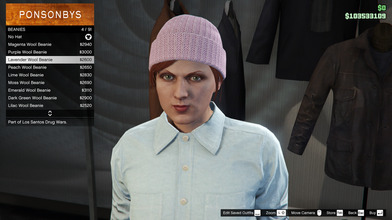 파일:LosSantosDrugWars-GTAOe-FemaleHats-Beanies3-LavenderWoolBeanie.png