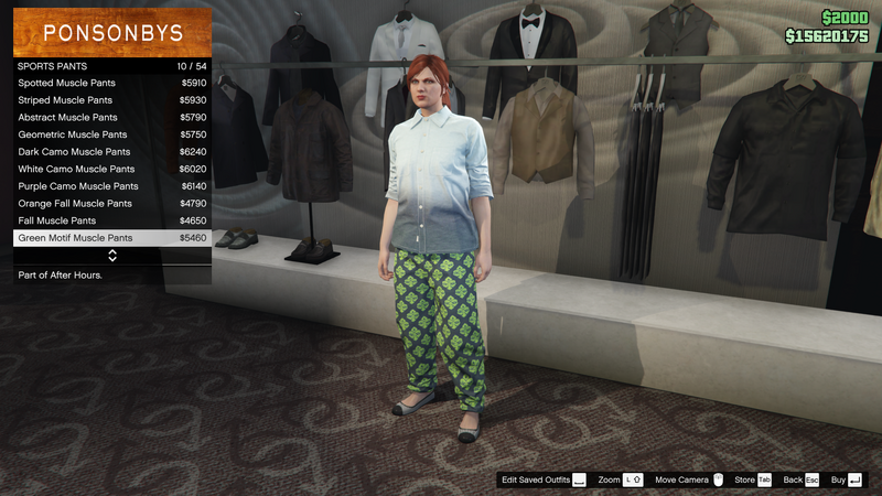 파일:AfterHours-GTAO-FemalePants-SportsPants10-GreenMotifMusclePants.png