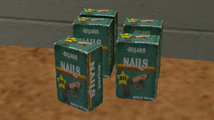 Grand Theft Auto: San Andreas에 등장하는 Brians Nails 상자.
