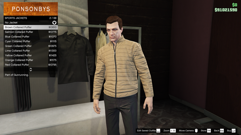 파일:Gunrunning-GTAOe-MaleTops-SportsJackets1-BrownCollaredPuffer.png
