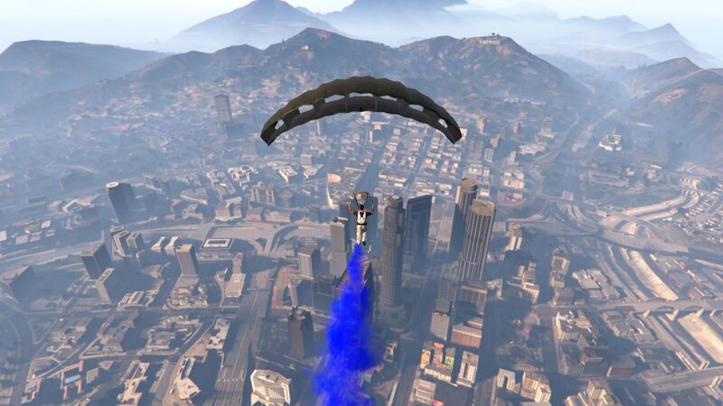 파일:Parachute-GTAOee-ParachuteSmoke-BlueSmokeTrail.jpg