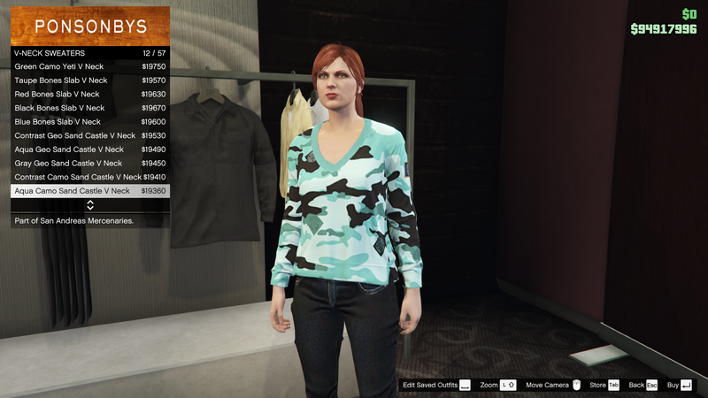 파일:SanAndreasMercenaries-GTAOe-FemaleTops-VNeckSweaters12-AquaCamoSandCastleVNeck.png