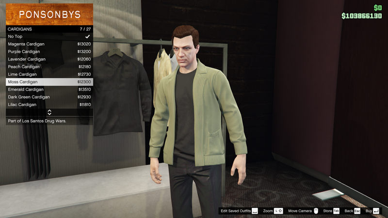 파일:LosSantosDrugWars-GTAOe-MaleTops-Cardigans31-MossCardigan.png