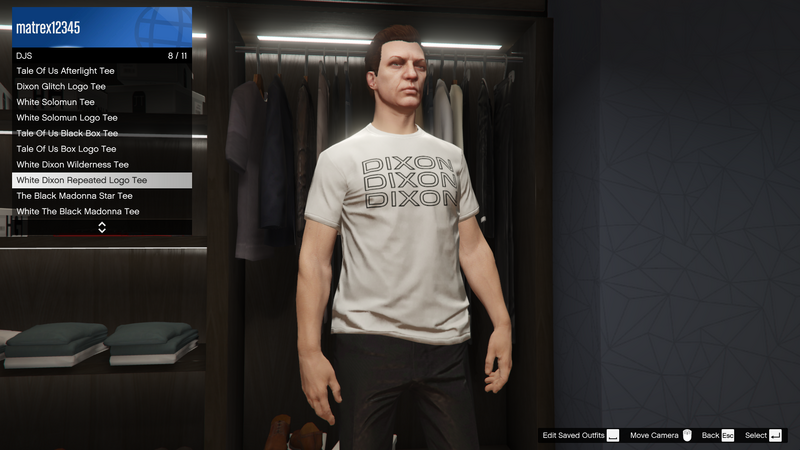 파일:SpecialClothing-GTAO-WhiteDixonRepeatedLogoTee.png