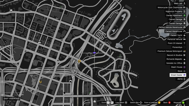 파일:StreetDealer-GTAOe-Location35-EastVinewood-Map.png