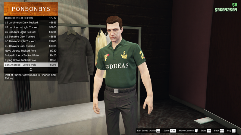 파일:FurtherAdventuresinFinanceandFelony-GTAO-MaleTops-TuckedPoloShirts4-SanAndreasTuckedPolo.png
