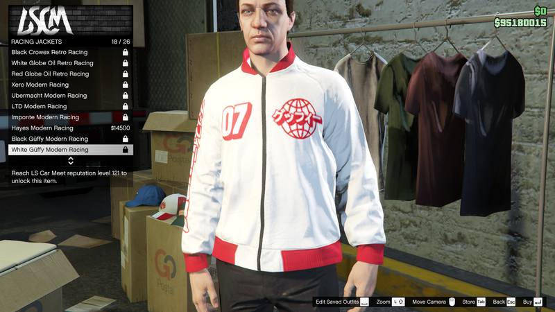 파일:LosSantosTuners-GTAO-MaleTops-RacingJackets17-WhiteGüffyModernRacing.png