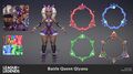 전투 여왕 키아나 모델 3 (라이엇 아티스트 Kylie Jayne Gage)