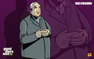 10주년 GTA III 아트워크의 살바토레 레오네.