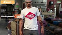 GTA 온라인에서의 Homies Sharp 티셔츠.