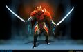 리 신 "Legends Never Die" 컨셉 아트 4 (Julien Renoult 제작)