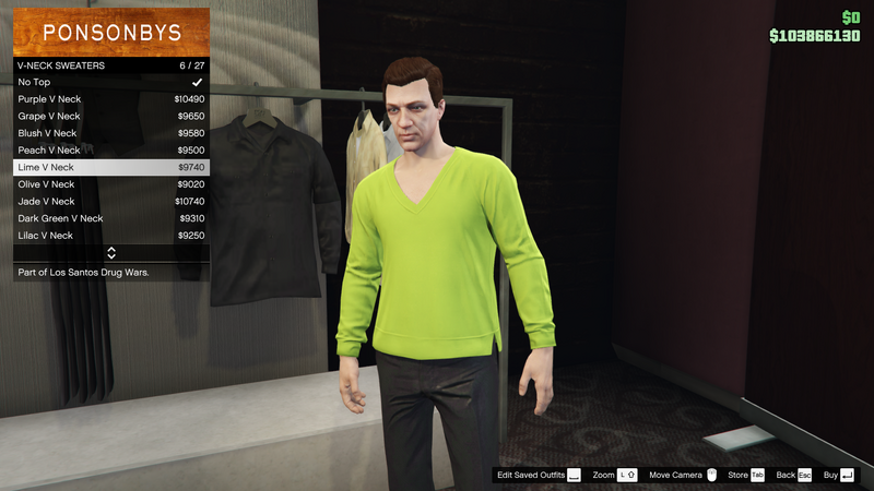 파일:LosSantosDrugWars-GTAOe-MaleTops-VNeckSweaters5-LimeVNeck.png