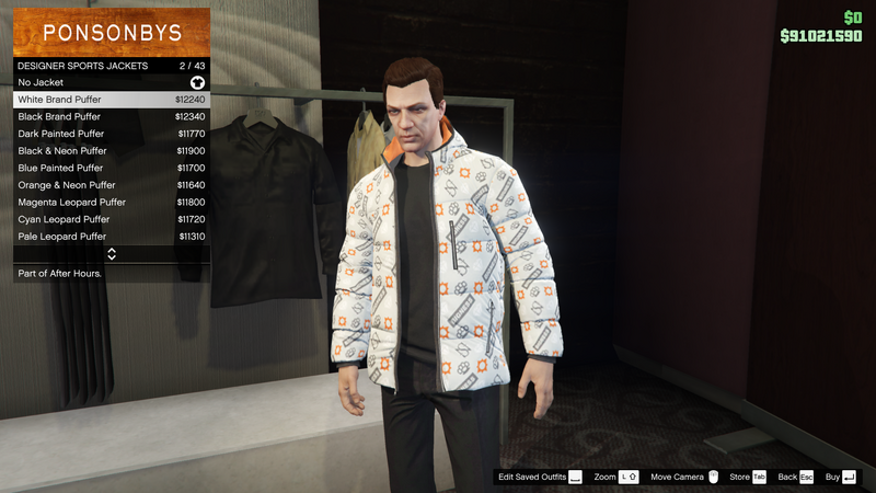 파일:AfterHours-GTAOe-MaleTops-DesignerSportsJackets1-WhiteBrandPuffer.png
