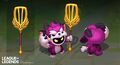 분노뿔 코스프레 베이가 컨셉 2 (Riot 아티스트 Vlad Bacescu 작업)