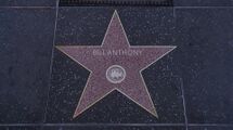 바인우드 명예의 거리에 있는 빌 앤서니의 별.