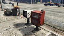GTA V의 뉴스 박스.